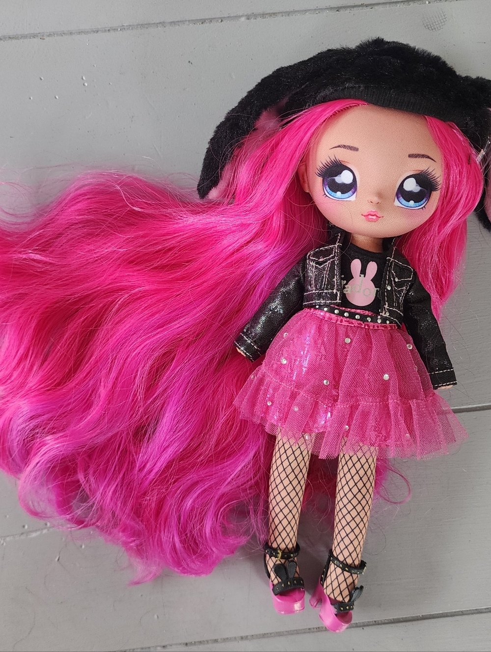 🐰 Na Na Na Surprise Teen Doll Pink Black Bunny Alex Heart ultimate surprise - Picture 7 of 7